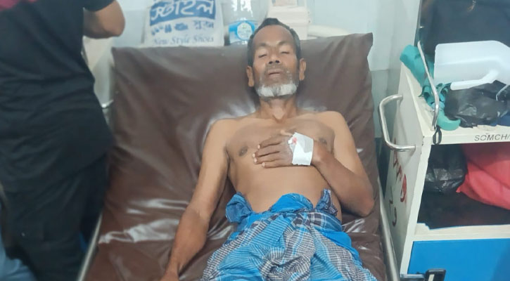 বিশ্বনাথে মামলা প্রত্যাহারের দাবিতে কৃষক শানুর আলীর উপর হামলা