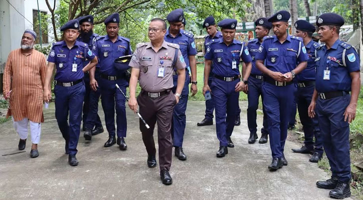 মির্জাপুর থানা বার্ষিক পরিদর্শন করলেন পুলিশ সুপার, টাঙ্গাইল