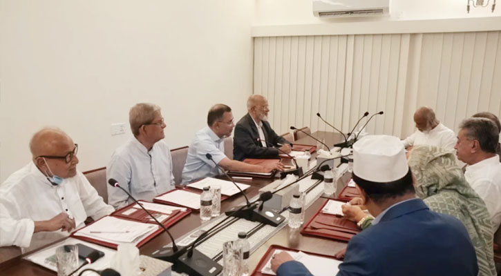 গুলশানে বিএনপির স্থায়ী কমিটির বৈঠক