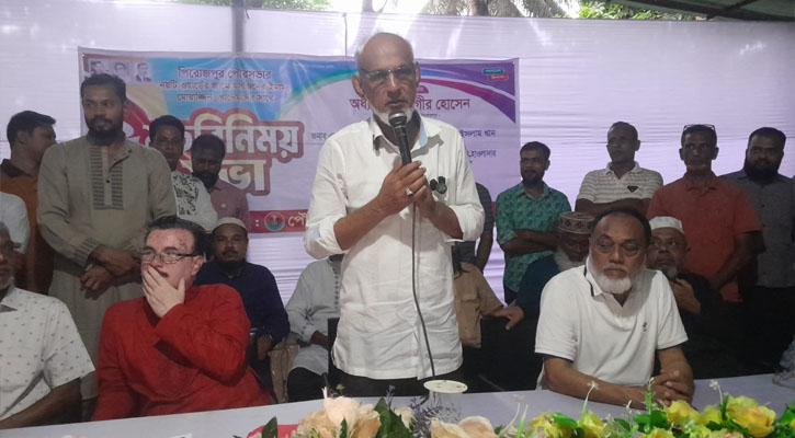 পিরোজপুরে পৌরসভার ৯ ওয়ার্ডের জামে মসজিদের ইমাম, মুয়াজ্জিন ও খাদেমদের সঙ্গে মতবিনিময় সভা