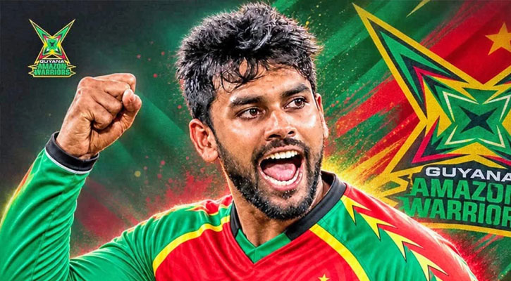 হুট করেই সিপিএলে দল পেলেন মিরাজ