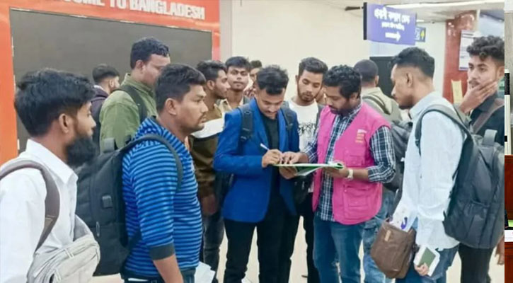 কম্বোডিয়া থেকে ফিরলেন প্রতারণার শিকার ৩৮ বাংলাদেশি
