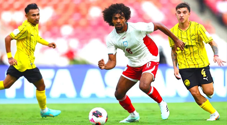 ডিফেন্ডারদের ভুলে বড় হারে আসিয়ান কাপ শুরু বাংলাদেশের