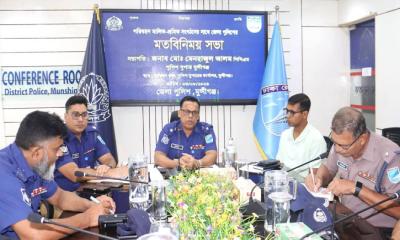 পরিবহন মালিক-শ্রমিক সংগঠনের সাথে জেলা পুলিশের মতবিনিময় সভা অনুষ্ঠিত