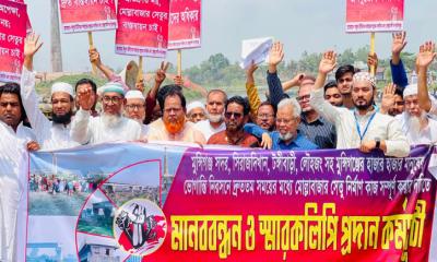 দীর্ঘদিনের দুর্ভোগে অতিষ্ঠ, মোল্লাবাজার সেতু দ্রুত সম্পন্নের দাবি