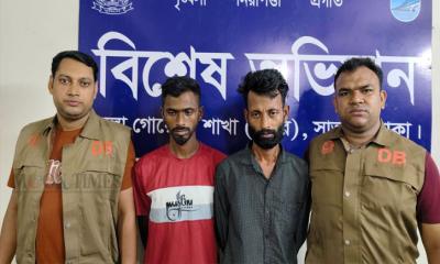 আশুলিয়া থেকে পেশাদার ছিনতাইকারী দলের ২ সদস্য গ্রেপ্তার