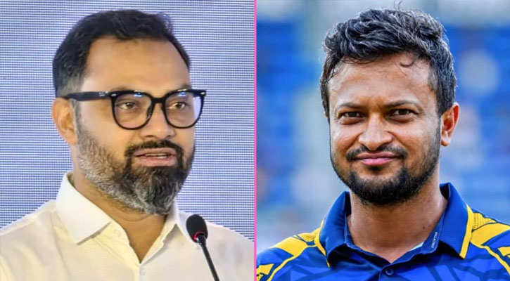 সাকিবের দেশে ফিরে ক্রিকেট খেলার কোনো সুযোগ নেই
